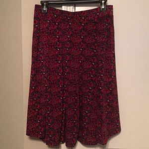 LuLaRoe Madison Skirt , size L